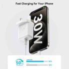 JOYROOM JR-TCF24 30W USB-C / Type-C Fast Charger, Specification:UK Plug(White) - 2