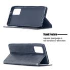 For Samsung Galaxy Note 20 Rhombus Texture Horizontal Flip Magnetic Leather Case with Holder & Card Slots & Wallet(Black) - 4