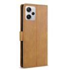 For Redmi Note 12 5G Global N.BEKUS CSJ-P1 Solid Color Leather Phone Case(Brown) - 3