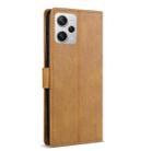 For Redmi Note 12 Pro 5G Global N.BEKUS CSJ-P1 Solid Color Leather Phone Case(Brown) - 3