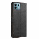 For Redmi Note 13 5G Global N.BEKUS CSJ-P1 Solid Color Leather Phone Case(Black) - 3