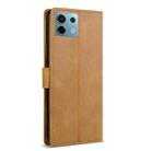 For Redmi Note 13 Pro 5G Global N.BEKUS CSJ-P1 Solid Color Leather Phone Case(Brown) - 3