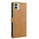 For Redmi 13C 5G / 4G N.BEKUS CSJ-P1 Solid Color Leather Phone Case(Brown) - 3