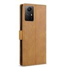 For Redmi Note 12S 4G / Note 11 4G Global N.BEKUS CSJ-P1 Solid Color Leather Phone Case(Brown) - 3