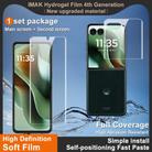 For Motorola Razr 60 Ultra imak 4th Generation Screen Hydrogel Film Protector, Main Screen + Second Screen 1 Set - 3