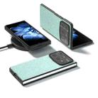 For Xiaomi Mix Fold 4 Black Frame Colorful Glitter Phone Case(Light Green) - 2