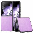 For Xiaomi Mix Flip Glitter Full Coverage PU + PC Phone Case(Purple) - 1