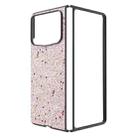 For Xiaomi Mix Fold 4 Glitter Full Coverage PU + PC Phone Case(Pink) - 2