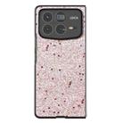 For Xiaomi Mix Fold 4 Glitter Full Coverage PU + PC Phone Case(Pink) - 3