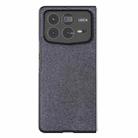 For Xiaomi Mix Fold 4 Glitter Full Coverage PU + PC Phone Case(Black) - 3