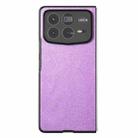 For Xiaomi Mix Fold 4 Glitter Full Coverage PU + PC Phone Case(Purple) - 3