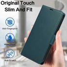 For iPhone 15 Plus Side Buckle RFID Anti-theft Leather Phone Case(Green) - 2