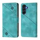For Samsung Galaxy A16 4G Skin-feel Embossed Leather Phone Case(Green) - 3