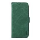 For OnePlus Nord 4 ABEEL Frosted Magnetic RFID Leather Phone Case(Green) - 2