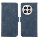 For OnePlus 13 ABEEL Frosted Magnetic RFID Leather Phone Case(Blue) - 1