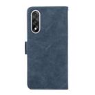 For OnePlus Nord 5 / Ace 5 Ultra ABEEL Frosted Magnetic RFID Leather Phone Case(Blue) - 3
