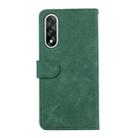 For OnePlus Nord 5 / Ace 5 Ultra ABEEL Color Block Magnetic RFID Leather Phone Case(Green-Black) - 3
