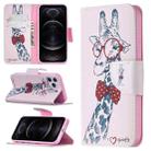 For iPhone 12 / 12 Pro Colored Drawing Pattern Horizontal Flip Leather Case with Holder & Card Slots & Wallet(Deer) - 1