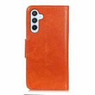 For Samsung Galaxy A36 5G Nappa Texture Horizontal Flip Leather Phone Case(Orange) - 3