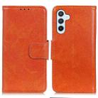 For Samsung Galaxy A56 5G Nappa Texture Horizontal Flip Leather Phone Case(Orange) - 1