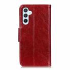 For Samsung Galaxy A26 5G Nappa Texture Horizontal Flip Leather Phone Case(Red) - 3