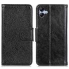 For Samsung Galaxy A07 5G Nappa Texture Horizontal Flip Leather Phone Case(Black) - 1