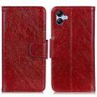 For Samsung Galaxy A07 5G Nappa Texture Horizontal Flip Leather Phone Case(Red) - 1
