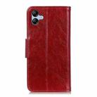 For Samsung Galaxy A07 5G Nappa Texture Horizontal Flip Leather Phone Case(Red) - 3