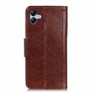 For Samsung Galaxy A07 5G Nappa Texture Horizontal Flip Leather Phone Case(Brown) - 3