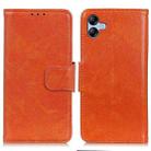 For Samsung Galaxy A07 5G Nappa Texture Horizontal Flip Leather Phone Case(Orange) - 1