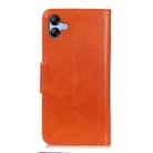 For Samsung Galaxy A07 5G Nappa Texture Horizontal Flip Leather Phone Case(Orange) - 3