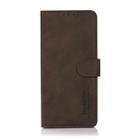 For Samsung Galaxy A36 5G KHAZNEH Matte Texture Leather Phone Case(Brown) - 3