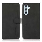 For Samsung Galaxy A17 5G KHAZNEH Matte Texture Leather Phone Case(Black) - 1