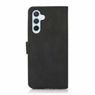 For Samsung Galaxy A17 5G KHAZNEH Matte Texture Leather Phone Case(Black) - 3