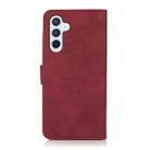 For Samsung Galaxy A17 5G KHAZNEH Matte Texture Leather Phone Case(Red) - 3