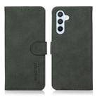 For Samsung Galaxy A17 5G KHAZNEH Matte Texture Leather Phone Case(Green) - 1