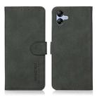 For Samsung Galaxy A07 5G KHAZNEH Matte Texture Leather Phone Case(Green) - 1