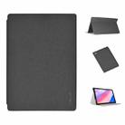 For Teclast P20HD / M40 Business Style Horizontal Flip PU Leather Protective Case with Holder(Black) - 1