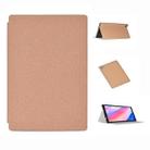 For Teclast P20HD / M40 Business Style Horizontal Flip PU Leather Protective Case with Holder(Gold) - 1