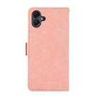 For Samsung Galaxy A06 4G ABEEL Frosted Magnetic RFID Leather Phone Case(Pink) - 3