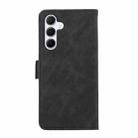 For Samsung Galaxy A36 5G ABEEL Frosted Magnetic RFID Leather Phone Case(Black) - 3