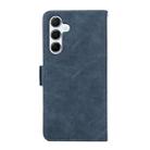For Samsung Galaxy A56 5G ABEEL Frosted Magnetic RFID Leather Phone Case(Blue) - 3