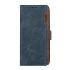 For Samsung Galaxy A56 5G ABEEL Color Block Magnetic RFID Leather Phone Case(Blue-Brown) - 2