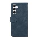 For Samsung Galaxy A56 5G ABEEL Color Block Magnetic RFID Leather Phone Case(Blue-Brown) - 3
