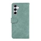 For Samsung Galaxy A17 5G ABEEL Color Block Magnetic RFID Leather Phone Case(Cyan-Pink) - 3