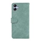 For Samsung Galaxy A07 5G ABEEL Color Block Magnetic RFID Leather Phone Case(Cyan-Pink) - 3