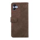 For Samsung Galaxy A07 5G ABEEL Color Block Magnetic RFID Leather Phone Case(Brown-Blue) - 3