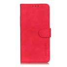 For Samsung Galaxy A26 5G KHAZNEH Retro Texture Horizontal Flip Leather Phone Case(Red) - 3