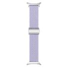 For Samsung Galaxy Watch Ultra 47mm Nylon Loop Magnetic Buckle Watch Band(Fog Purple) - 3