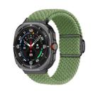 For Samsung Galaxy Watch Ultra 47mm Nylon Loop Magnetic Buckle Watch Band(Cactus) - 1